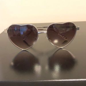 Heart shaped sunglasses